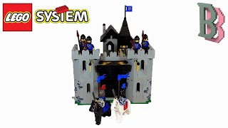 LEGO Castle Black Falcons 6074 Black Falcon's Fortress  Review 1986