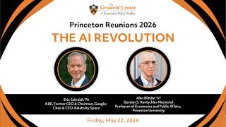 2026 GCEPS Reunions Talk: The AI Revolution with Eric Schmidt