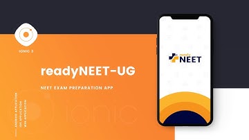 readyNEET-UG | Mobile App | Video Portfolio | IONIC App