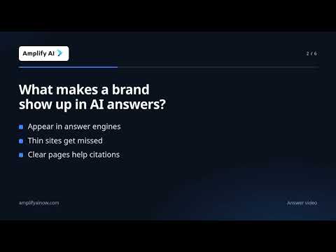 How Do I Improve My Brand's AI Visibility?
