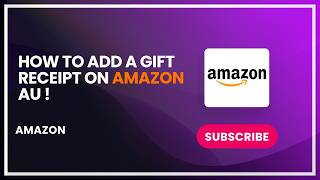 How to Add a Gift Receipt on Amazon AU ! screenshot 1