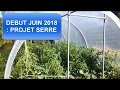 Serre tunnel pour tomates  projet jardin bio facile  juin 2018