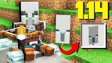 CHANGES TO PILLAGER / BEAST! SCAFFOLDING (NEW Minecraft 1.14 Snapshot Update)
