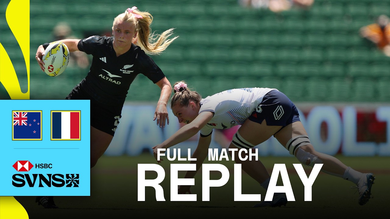 OUTSTANDING from Miller 😮‍💨  | New Zealand v France | HSBC SVNS Perth 2026 | Full Match Replay