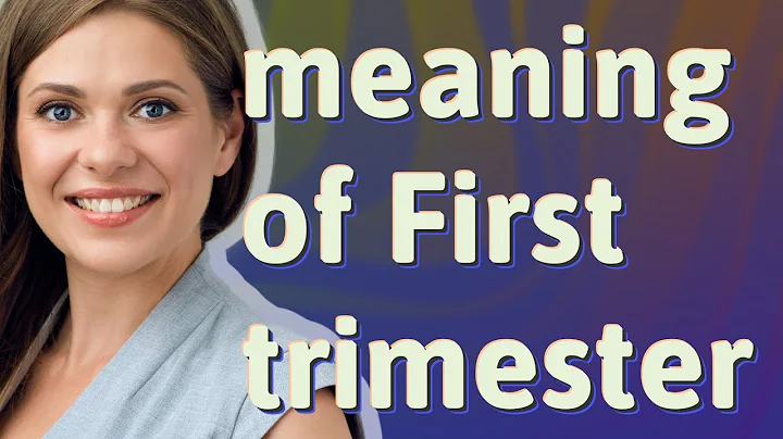 First trimester | meaning of First trimester
