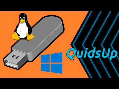 Video: Cara Membuat Kayu USB Linux Yang Boleh Di-boot