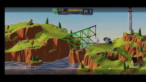 level 3 build a bridge 3 star 3 mission complete