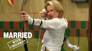 Kelly Shoots An Apple Off Of Bud's Head! | Married With Children