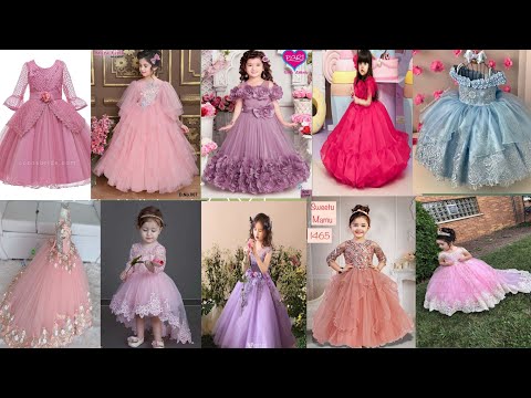 Party wear baby dress designs for girls | party wear baby dress dizain picture | dress dizain