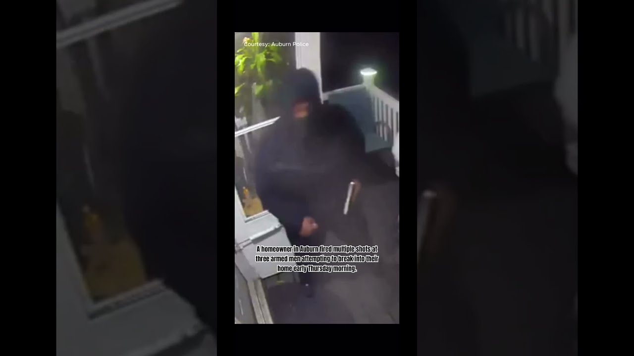 Auburn Homeowner Shoots At 3 Armed Men During Attempted Burglary