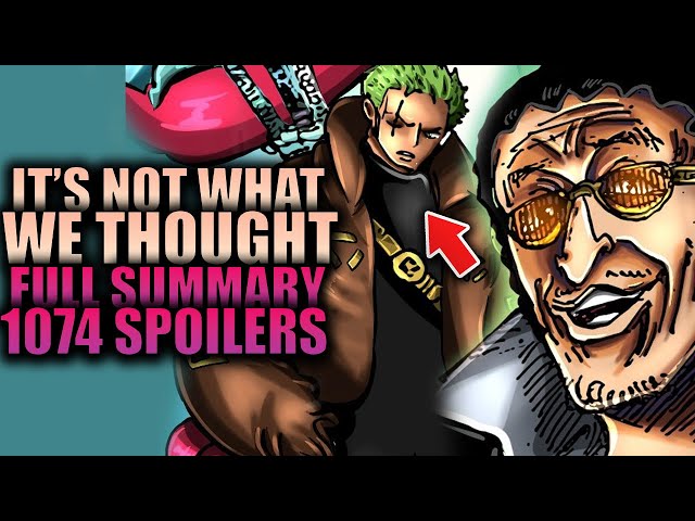 YOU'LL NEVER BELIEVE THIS (Full Summary) / One Piece Chapter 1072 Spoilers  