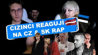 CIZINCI REAGUJÍ NA CZ & SK RAP! | CALIN - H. MONTANA , PTK, BENNY CRISTO, ADAM MIŠÍK, DAME, LEO,...