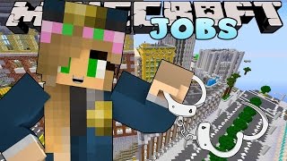 Minecraft Jobs - Little Kelly - POLICE ACADEMY!