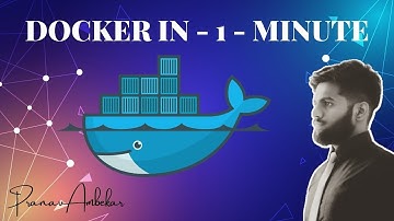 Docker in 1 minute | Containerization | Containers |