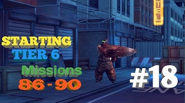 UNKILLED - Gameplay Walkthrough Part 18 - Starting Tier 6: Missions 86-90 (iOS, Android)