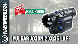 Anblick mit dem PULSAR Axion 2 XQ35 LRF Wärmebild-Handgerät 🔴