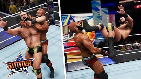 WWE SummerSlam 2021: Drew McIntyre vs Jinder Mahal | Prediction Highlights - WWE 2K20