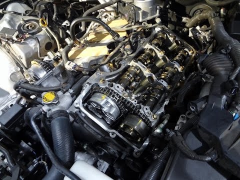 Toyota Lexus Engine V6 3.5L 2GR-FE, FSE, FXE, FXS Valve Seal Replacement