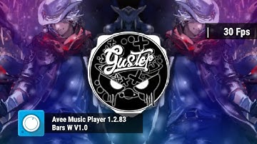 Avee Player template | Bars W V1.0 | Made By Gustep | 30 fps