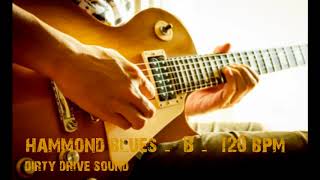 Blues backing track in Bm (120 bpm)