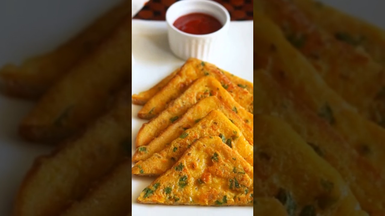 Make CRISPY Pakoras from Leftover Bread in Minutes!