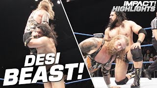 Mahabali Sheras Destructive In-Ring Return Impact Highlights Sep 20, 2019