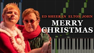 Merry Christmas - Ed Sheeran/Elton John | Piano Tutorial