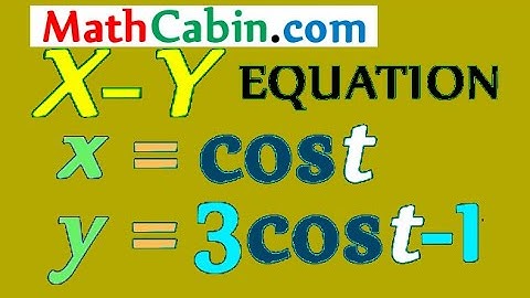 Parametric Equations Conversion problem #5 ! ! ! ! !