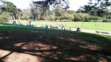 Golden Gate Park -- HIPPIE HILL -- music drum & dance gathering