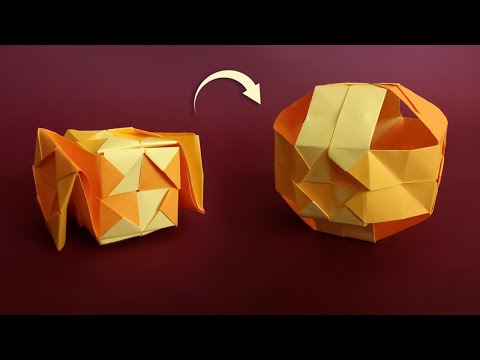 Video: Ako Sa Vyrábajú Kvetinové Gule Kusudama Z Modulov