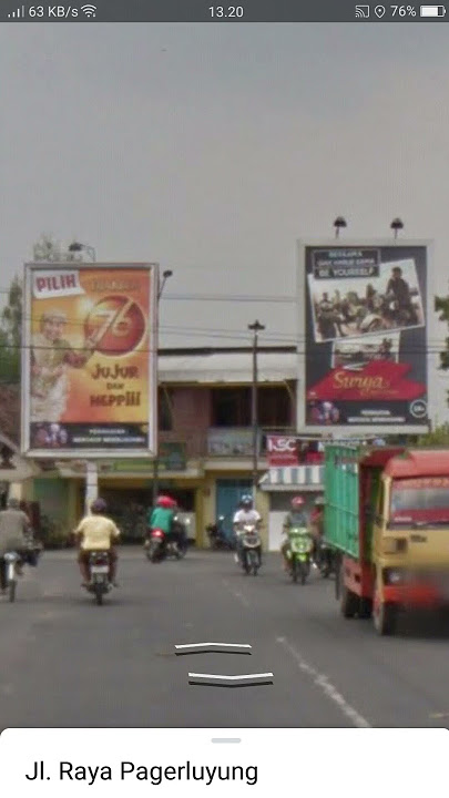Billboard Rokok Djarum 76 - Jujur Dan Hepiii & Gudang Garam Surya - Bersama Gak Harus Sama (2014)