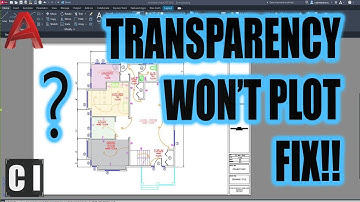 AutoCAD How to Make Objects Transparent! + AutoCAD Transparency Won