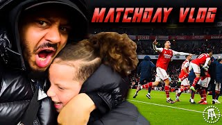 THE EMIRATES EXPLODES AS REISS NELSON WINS IT IN STOPPAGE TIME | Arsenal 3-2 Bournemouth | VLOG