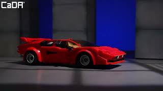 Red Shadow Race Car | CaDA C51085W screenshot 4