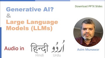 Generative AI and Large Language Models [Urdu/Hindi]