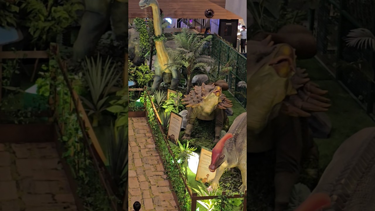 Oru small Jurassic park at Forum mall