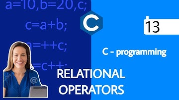 Relational operator in C Programming - Part- 13 | C- Programming | #c #programming