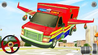 GT Superhero Police Robot Spider Animal Rescue #2 Flying Ambulance Driving Cars Games Android screenshot 3