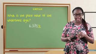 Mathematics - grade 5: place value of decimals