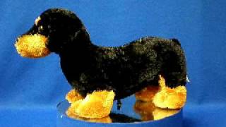 Black Dachshund Plush Stuffed Animal Video at Anwo.com Animal World