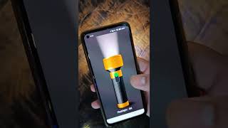 flashlight app in android studio screenshot 2