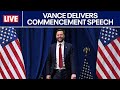 LIVE 🔴 VP Vance delivers commencement speech at US Air Force Academy graduation