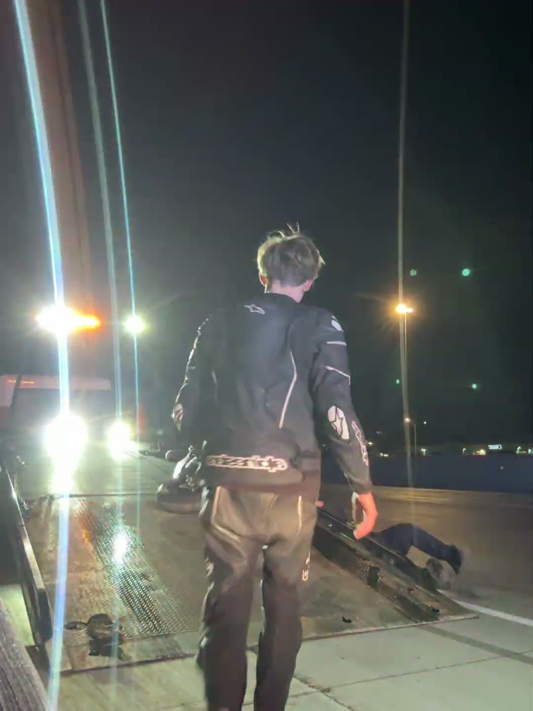 Tow Truck Driver Drops Motorcycle || ViralHog