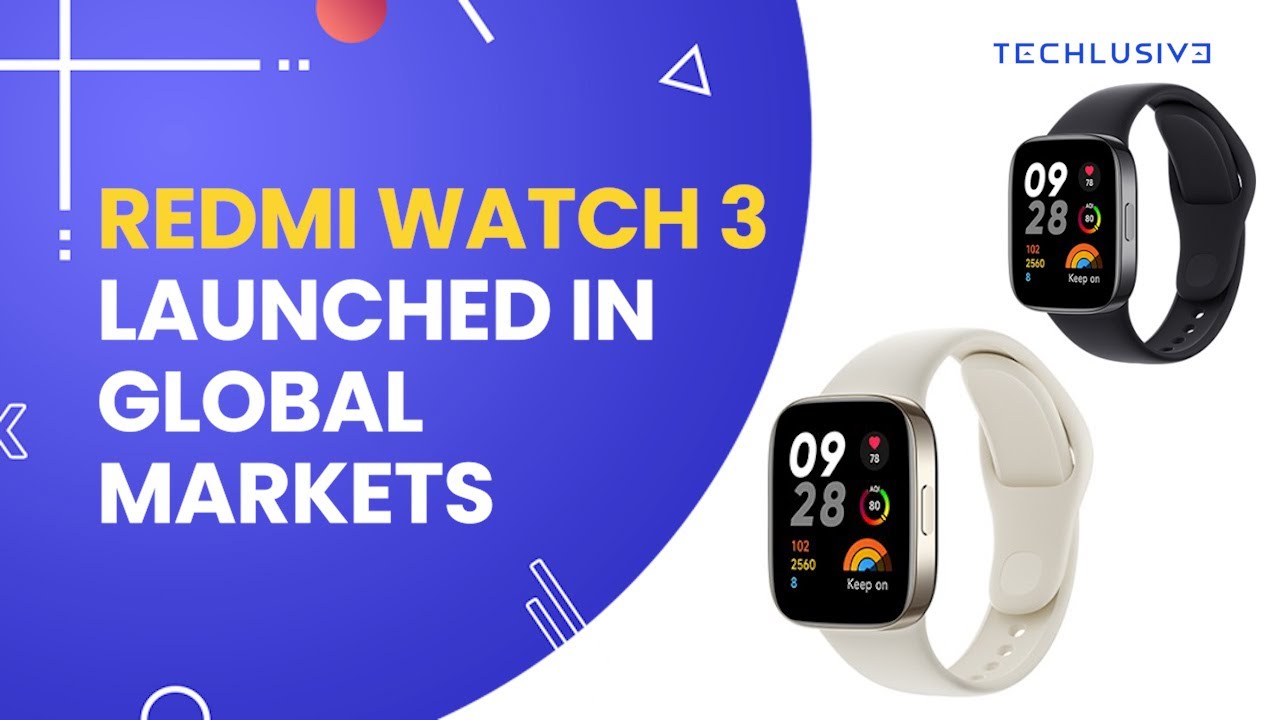 Redmi Watch 3 set to debut in India with dual colour options. Here's what  to expect