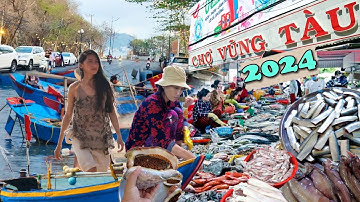Vũng Tàu 2024: Chợ Vũng Tàu Bán Lẻ - Giá Sỉ: Cá Biển, Tôm, Cua, Mực Tươi Sống Hải Sản Lâu Đời Nhất