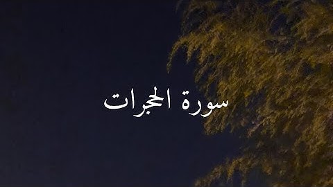 يا أيها الذين آمنوا لا يسخر قوم من قوم عسى أن يكونوا خيرا منهم - سورة الحجرات - محمد حسين