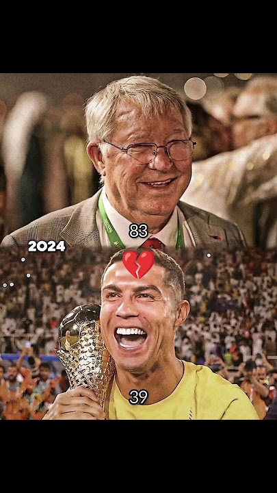 Sir Alex Ferguson x Ronaldo Now vs Then 💔🥶