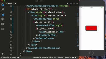 Create a 3D Animated Airhorn Button in React Native