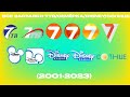 Все заставки 7ТВ Семёрка Disney Солнце 2001 2023 