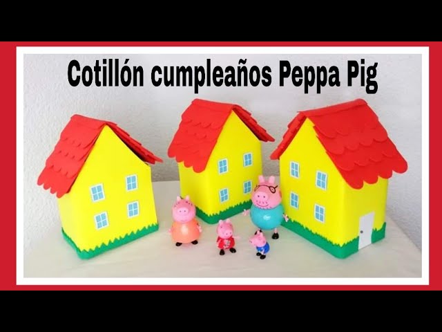 Cajas para Regalos de Cumpleaños Peppa Pig